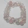 This listing is for the 45 Pieces of AAA Quality Rose Quartz Faceted Onion briolettes in size of 10 mm approx.,,Length: 8 inch